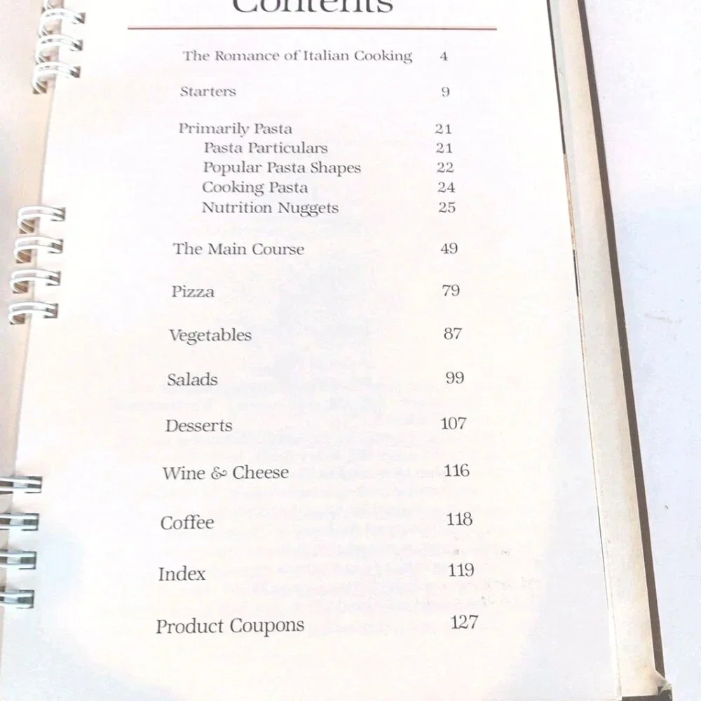 Great Italian Cooking Starts w RAGU by Ragu Foods‎ Staff Spiral Hardcover 1984